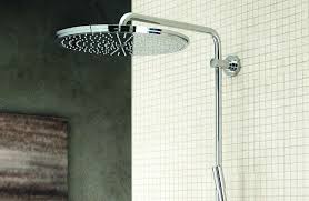 Shower heads are located at a standard height of 80 (203 cm), but can be set at a minimum height of 72 (183 cm. Kopfbrause Rainshower Von Grohe Bild 15 Schoner Wohnen