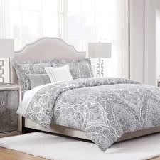 Gray with pink pleated comforter set. Costco King Sized Gray Comforter Set Grey Comforter Sets Comforter Sets Timeless Bedroom