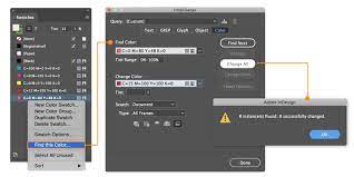Learn how to change the color of your shapes in one minute in adobe indesign cc 2020.no practice files here, but if you. Find And Replace Text In Indesign