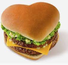 Heart Shaped Burger Boyz Happy Valentines Day Heart Shaped Food Food Burger