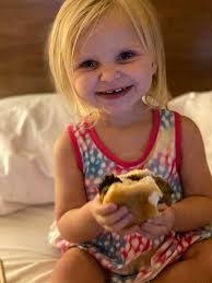 Mom and Jessie at the Mission behind the Log Cabin Inn