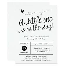 Simple Rustic Baby Shower Gender Neutral Invitation Zazzle Com Gender Neutral Baby Shower Gender Neutral Baby Shower Invitations Baby Shower Invitation Cards