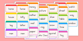 Using microsoft word to make important documents is a common habit. Dolch Words Nouns Flash Cards