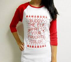 Christmas Clothes Buddy The Elf Christmas Fashion Funny Christmas Tee