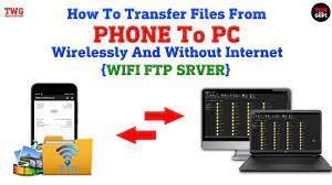 Next accept connection permission that pops up on your phone to initiate wireless file transfer between your smartphone and computer. How To Transfer Files From Phone To Pc Wirelessly And Without Internet Wifi Ftp Server Youtube