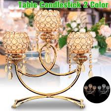 Taper, pillar, lanterns & moreset your venue aglow with the knot shop's collection of delightful wedding candle holders. Buy Vintage Metal Crystal 3 Arms Candle Holder Wedding Table Candlestick Stand Decor At Affordable Prices Free Shipping Real Reviews With Photos Joom