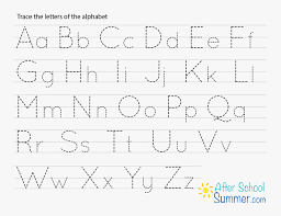 This is a great activity. Free Printable Alphabet Tracing Hd Png Download Kindpng