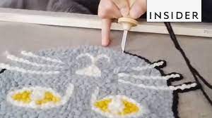 75 best knitting punch card images | knitting, knitting. Artist Creates Punch Needle Embroidery Youtube
