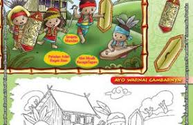 Tips menerapkan gaya rumah adat jawa tengah di rumah modern 1. 96 Gambar Mewarnai Rumah Adat Jawa Tengah Gratis Terbaik Gambar Rumah