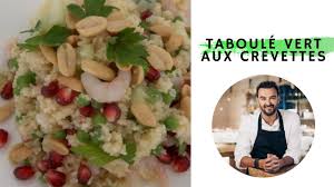 Taboule Vert Aux Crevettes By Cyril Lignac Youtube