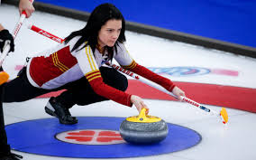 The surface is a rectangular sheet having dimensions 45m×5m, as decided by the world curling federation. Curling Championship Einarson Homan Meet In Hearts Title Rematch Host Alberta Falls Short Of Final Globalnews Ca
