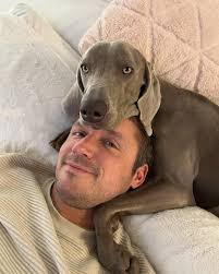 I'm Nala and this is how I like to cuddle my dad” 😂