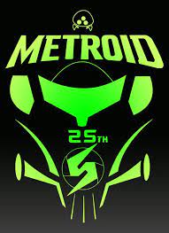 Metroid 25th Anniversary Logo By Fireball Stars Deviantart Com On Deviantart Metroid Anniversary Logo Samus