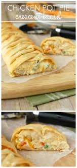 Chicken Pot Pie Crescent Braid Recipe Recipes Food Chicken Pot Pie Crescents