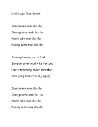 We did not find results for: Lirik Lagu Ikan Kekek