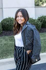 Classic Stripes Black And White Striped Trousers Work Attire Classic Stripe