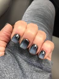 Black And Red Ombre Dip Nails Healthy Nails Dip Nails Gray And Black Fade Faded Nails Dipped Nails Hair And Nails