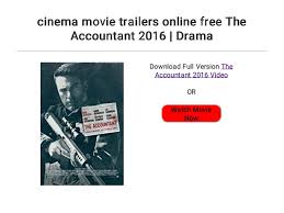 This site does not store any files on its server. Cinema Movie Trailers Online Free The Accountant 2016 Drama