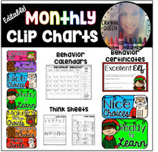 Monthly Behavior Clip Charts
