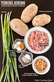 Perkedel Kentang Potato Fritters Ide Makanan Makanan Resep Masakan