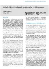 If you think you may be sick, here's what to do. Covid 19 And Food Safety Guidance For Food Businesses
