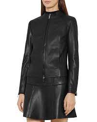 Reiss Erika Leather Jacket Women Bloomingdale S Trendy Fashion Outfits Outerwear Fashion Leather Jackets Women