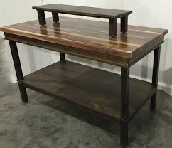 Rustic Wood Retail Store Product Display Fixtures Shelving Rustic Wood Retail Product Display Tables Retail Fixtures Table Shelves Retail Display