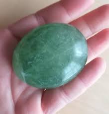 Green Fluorite Palm Stone From Madagascar For Healing Etsy Fluorite Fluorite Stone Cleansing Crystals