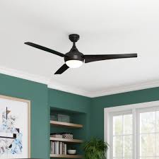Another benefit of installing indoor low profile ceiling fan light kit, traditional ceiling fans and contemporary ceiling fans, for customers is that they usually come with a light fixture attached. Orren Ellis 52 Schall 3 Blade Propeller Ceiling Fan With Remote Control And Light Kit Included Reviews Wayfair