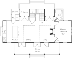 The master bedroom provides an unlimited amount of layout options. Bayside Retreat Coastal Living Southern Living House Plans