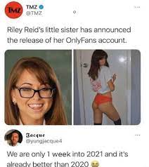 At memesmonkey.com find thousands of memes categorized into thousands of categories. Riley Reid S Little Sister Has Announced The Release Of Her Onlyfans Account In Hacque We Are Only 1 Week Into 2021 And It S Alreadv Better Than 2020 Memes Video Gifs
