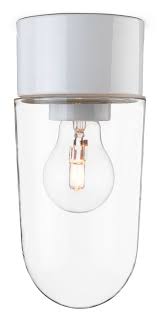 Stalllampe Aus Porzellan Mit Zylinderglas Klassig Casa Lumi Lampe Leuchten Deckenleuchten