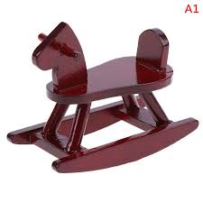 The wooden rocking chair can support your home design appearance. 1 12 Doll House Wooden Rocking Horse Chair Nursery Room Furniture Accessories Toys For Children Dollhouse Miniature Buy From 4 On Joom E Commerce Platform