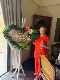 Getting ready to to celebrate Majella's birthday tomorrow.