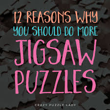 Themed crossword puzzles with a human touch. 12 Benefits Of Doing Jigsaw Puzzles Crazy Puzzle Lady