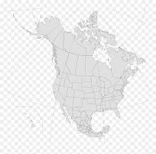 Free to download and print Blank Map Of North America Png Svg Map Of North America Transparent Png Vhv