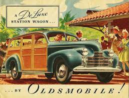Station Wagon Oldsmobile Woody Wagon