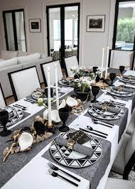 Our attentive associates can help you find exactly what you need. A Black White Table For New Year S Eve Table Dine By Deborah Shearer