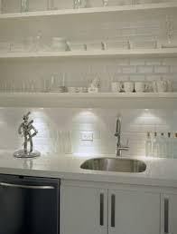 Maybe you would like to learn more about one of these? White Beveled Subway Tile Contemporary Kitchen