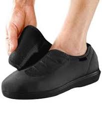 Mens Stretch Shoe With Adjustable Strap Fits Up To Size 14 How To Stretch Shoes Diabetic Shoes Extra Wide Shoes