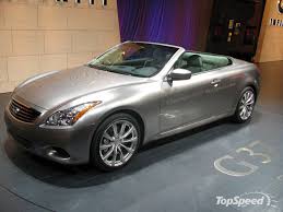 2009 Infiniti G37 Convertible Top Speed