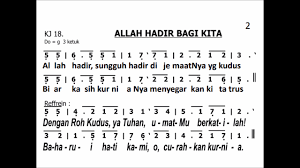 Dettol sabun batang original 100g isi 5. Kidung Jemaat Kj 018 Allah Hadir Bagi Kita Youtube