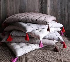 Natural Floor Pillow Floor Pillows Floor Cushions Pillows