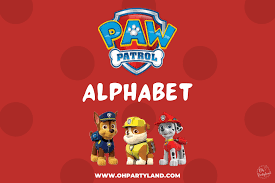 Hier sollte eine beschreibung angezeigt werden, diese seite lässt dies jedoch nicht zu. Paw Patrol Alphabet Oh Partyland