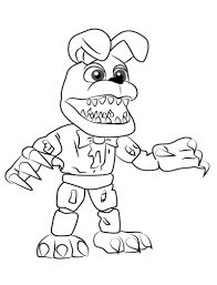 Keep your kids busy doing something fun and creative by printing out free coloring pages. 5 Nights At Freddy S Coloring Page Free Printable Coloring Pages For Kids