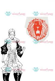 Escanor「エスカノール」 was the lion's sin of pride of the seven deadly sins, the former second prince of the kingdom of castellio, and the man known throughout the kingdom of liones as the strongest holy knight. Cosplay Autocollant De Tatouage A Vendre De Escanor Das The Seven Deadly Sins