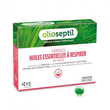 De l'huile essentielle de cyprès à celle de niaouli ou de ravintsara… nos conseils pour utiliser les bons flacons au bon moment. Capsules Huiles Essentielles A Respirer Olioseptil Inhalation