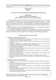 Evaluarea națională pentru clasele primare continuă marți, 14 mai 2019 , cu proba la limba română. Document Programa NouÄƒ Pentru Evaluarea NaÈ›ionalÄƒ 2021 Limba È™i Literatura RomanÄƒ Edupedu Ro
