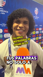 El video dura menos de 40 segundos pero te llevas un aprendizaje de vida,  asi hablo la figura vinotinto de sus origenes y lo duro que hay que  trabajar para alcanzar lo que deseas. #EduardBello #Bello ...