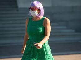 These boots are made for walkin and that's just what find the perfect kyrsten sinema stock photos and editorial news pictures from getty images. Arizona Sen Kyrsten Sinema Wears Purple Wig On Senate Floor Npr